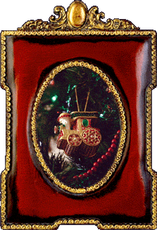 A train engine Christmas ornament!