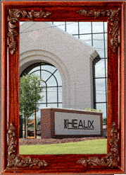 The Healix Place sign finished!
