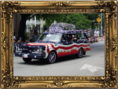 A patriotic art car!