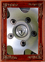 A Tesla wheel!