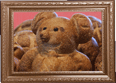 A sourdough teddy bear!