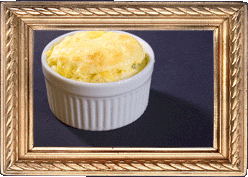 A cheese souffle!