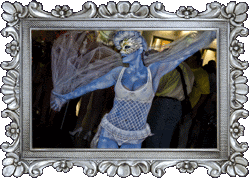 A blue dancer!