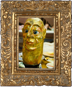 A golden head!
