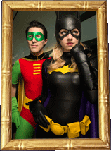 Batgirl and Robin!