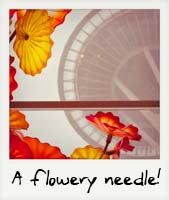 A flowery needle!