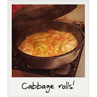 Cabbage rolls!