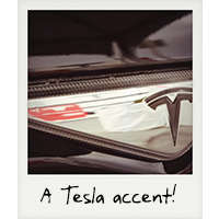 A Tesla accent!