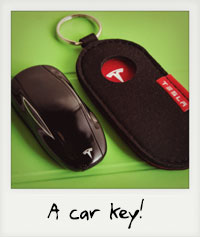 A car key!