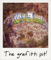 The grafitti pit!