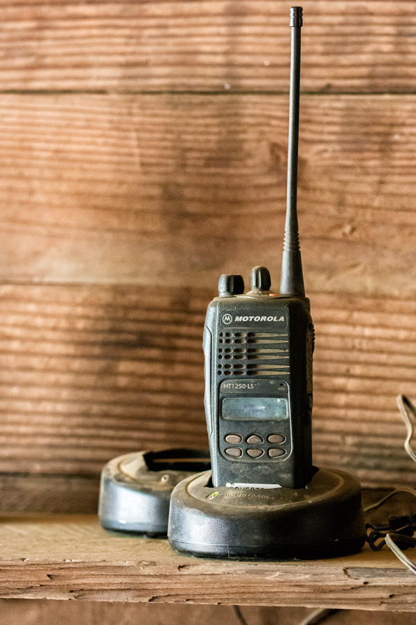 Old Motorola radio photo