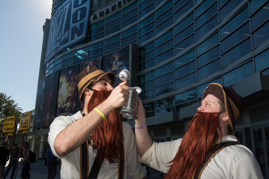 Dwarves drinking at Blizzcon photo