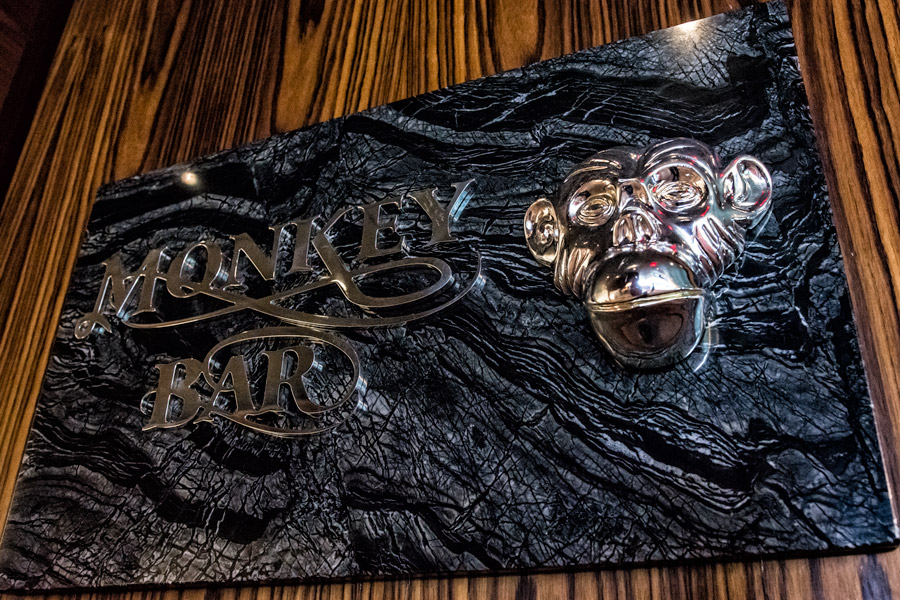 Monkey Bar sign in Vegas photo
