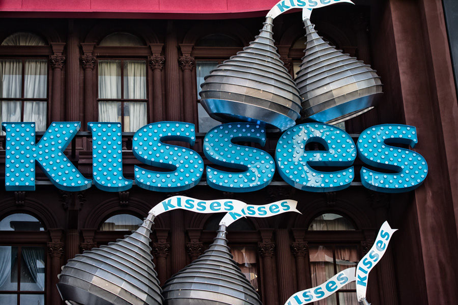 Hershey Kisses chocolate store Las Vegas photo