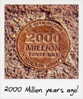 2000 million years ago!