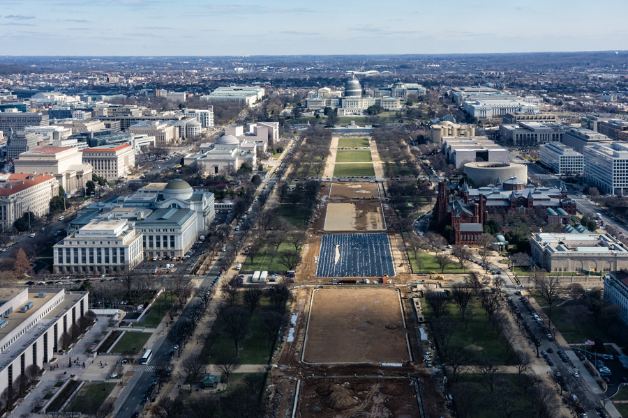 Capitol from Washington Monument photo