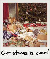 Christmas is over!