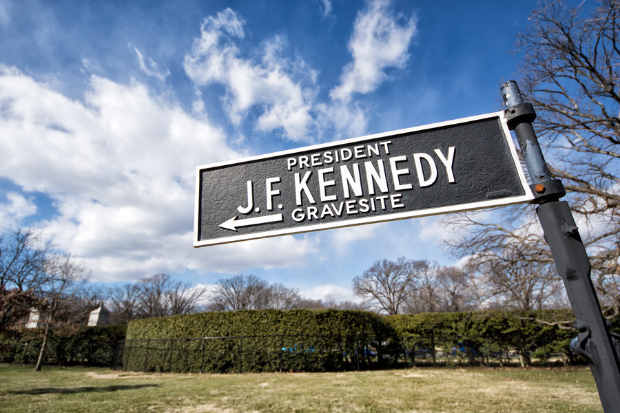 John F. Kennedy gravesite photo