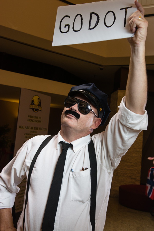 Dragoncon Waiting for Godot cosplayer photo