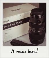 A new lens!
