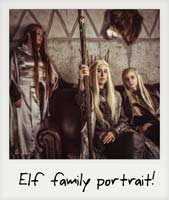 Elf family portrait!