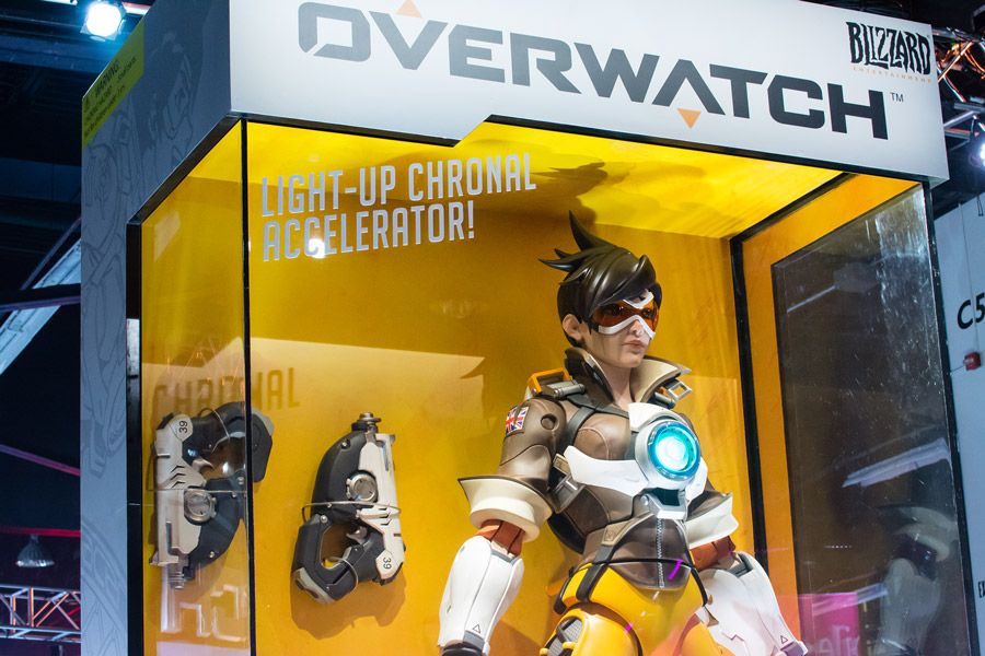 Blizzcon 2016 Tracer toy photo
