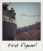 The first flyover!