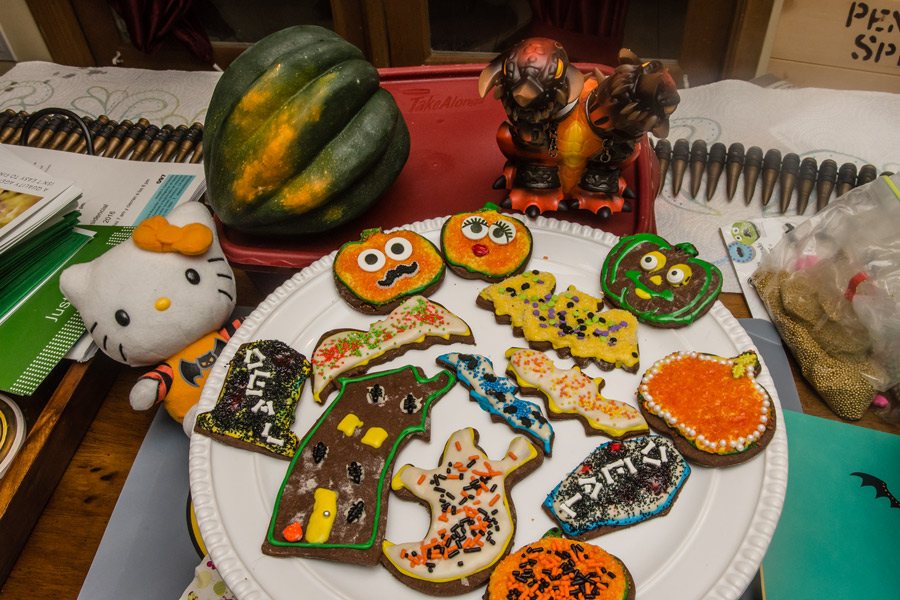 Halloween cookies photo