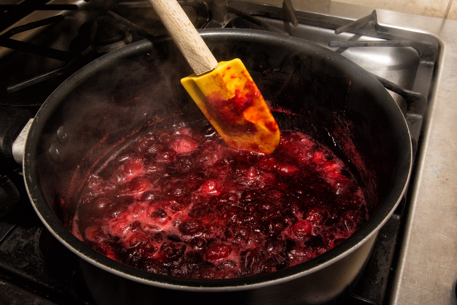 Cranberries cooking photo