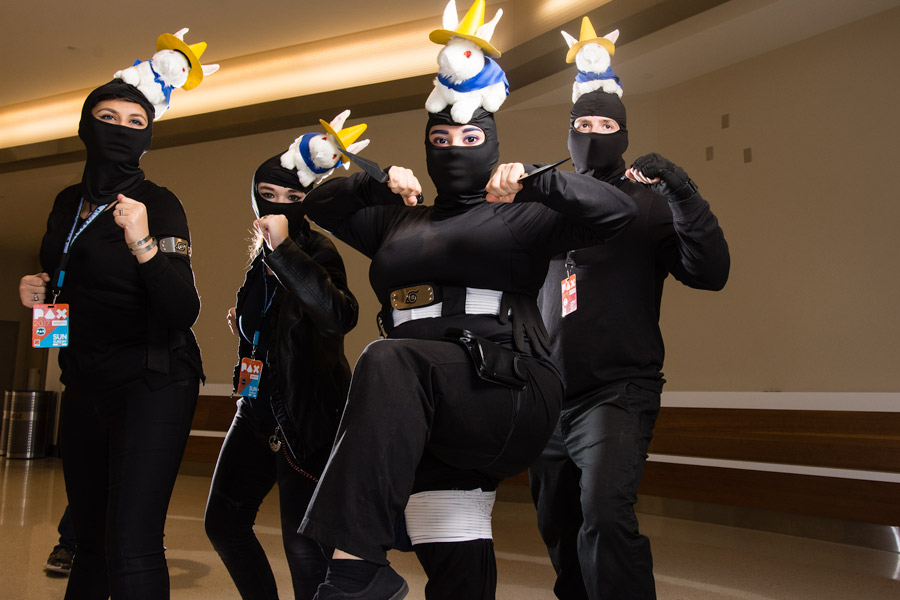 Ninjas cosplay photo