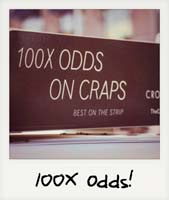 100X odds!