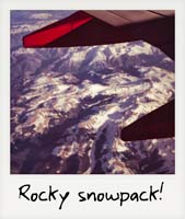 Rocky snowpack!