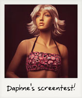 Daphne's screen test!