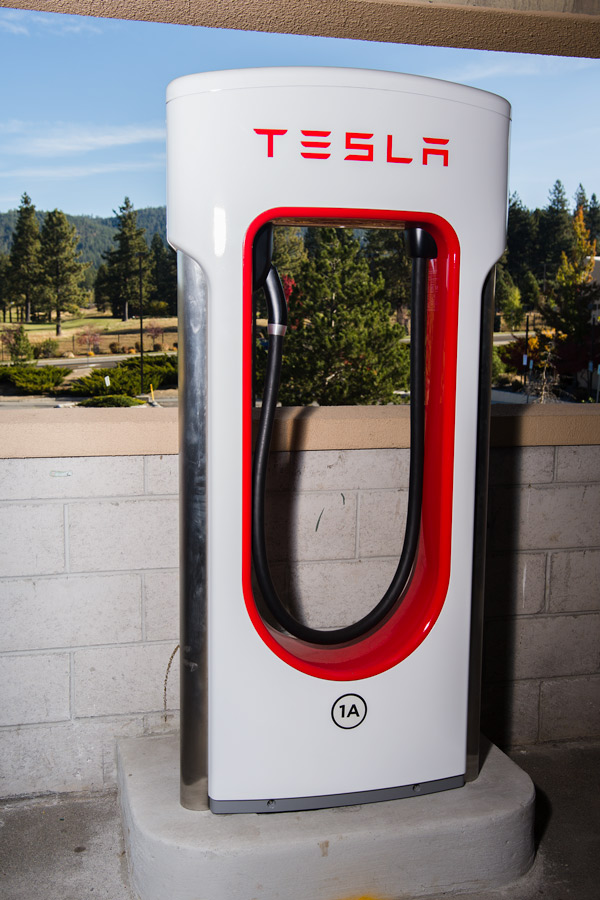 Tesla charger photo