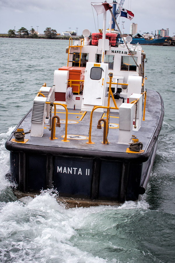 Panama pilot boat photo