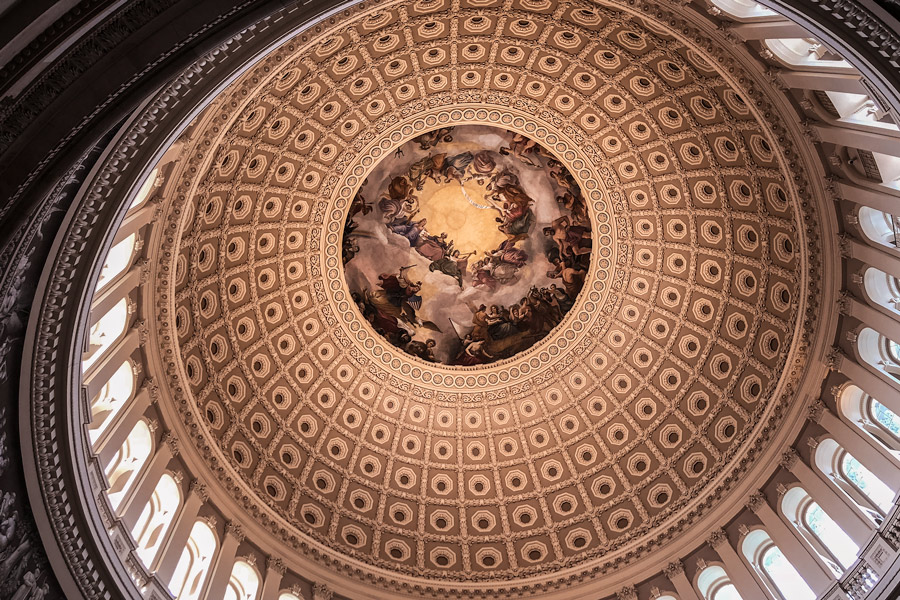 Capitol Rotunda painting photo