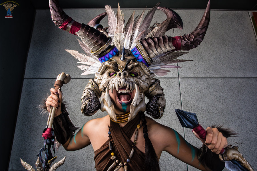 Witch Doctor cosplay at BlizzCon 2016!