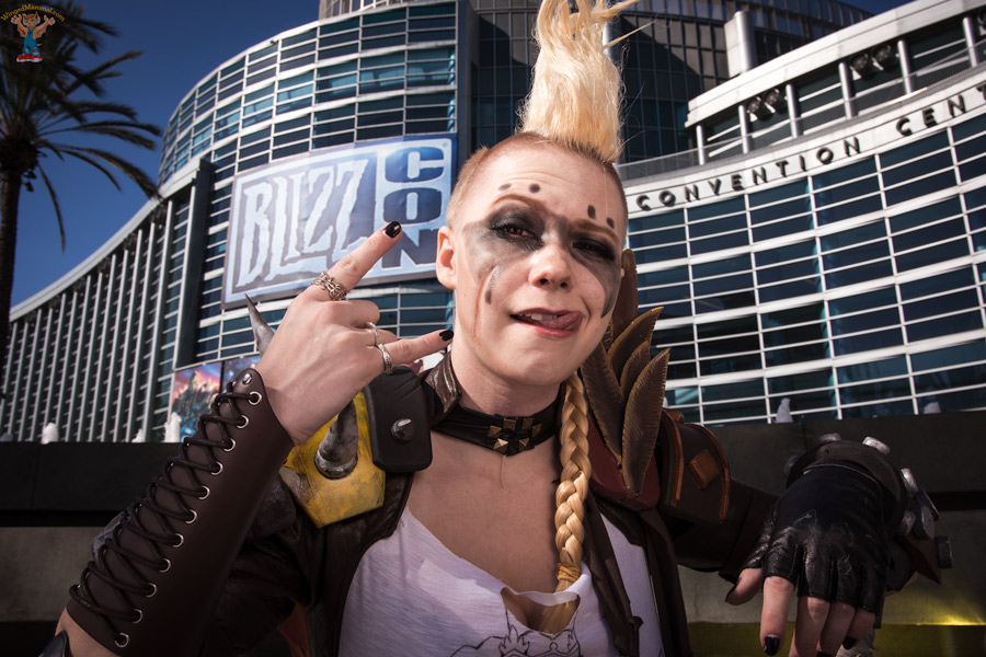 Junk Queen cosplay at BlizzCon 2017!