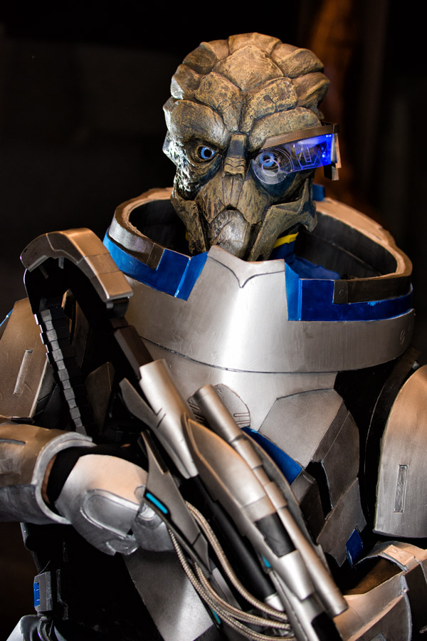 A picture of Garrus cosplay at Colossalcon 2016 taken by Batty!