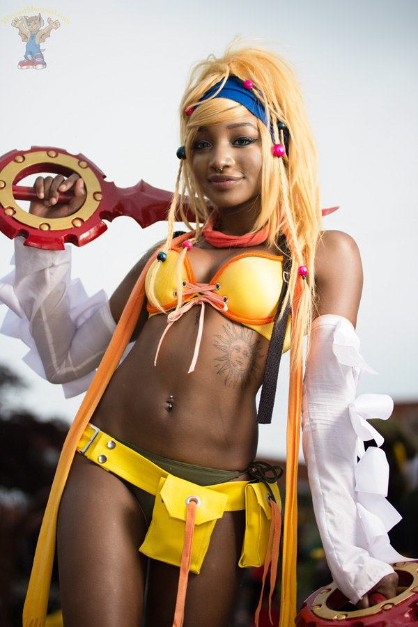 A picture of Rikku cosplay at Colossalcon 2016 taken by Batty!