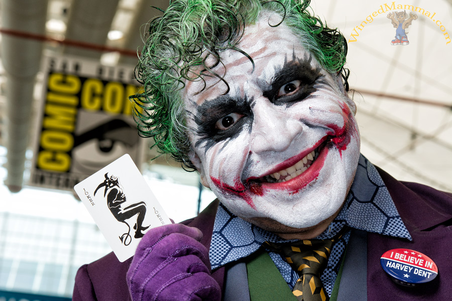 Joker cosplay at San Diego Comic-Con 2015!