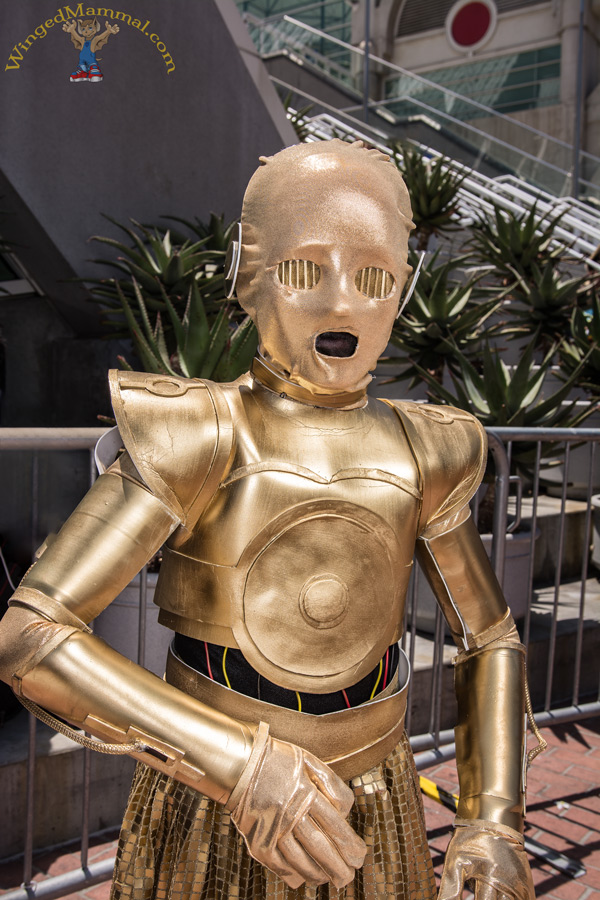 C3PO cosplay at San Diego Comic-Con 2015!