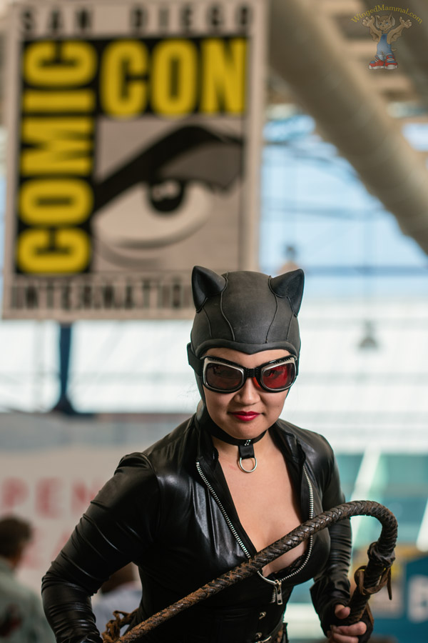 Catwoman cosplay at San Diego Comic-Con 2015!