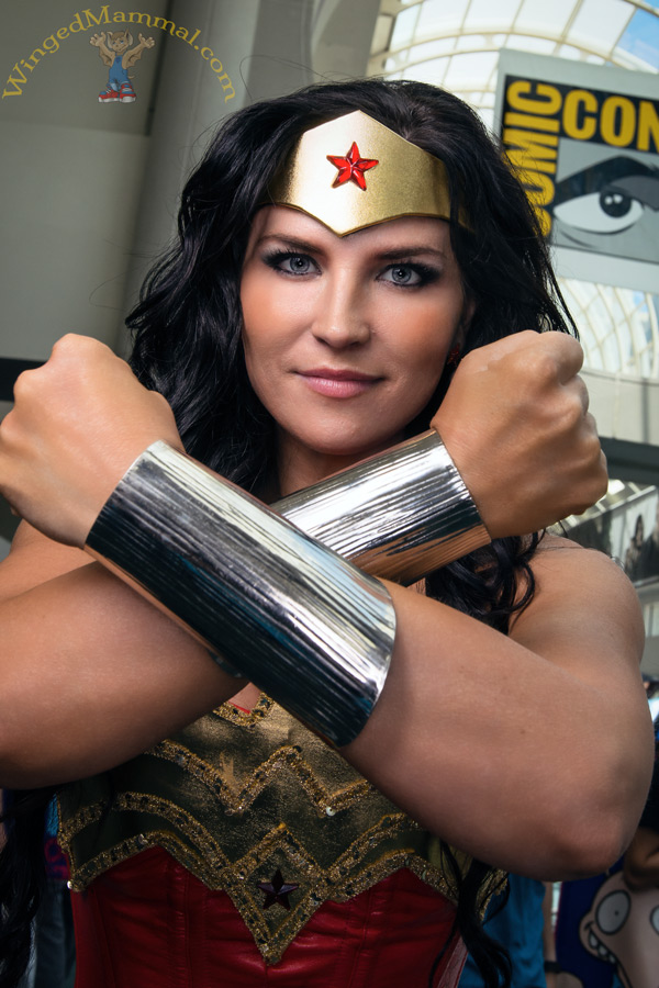 Wonder Woman cosplay at San Diego Comic-Con 2015!