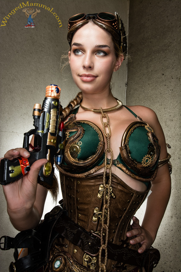 Steamy Leia cosplay at San Diego Comic-Con 2015!