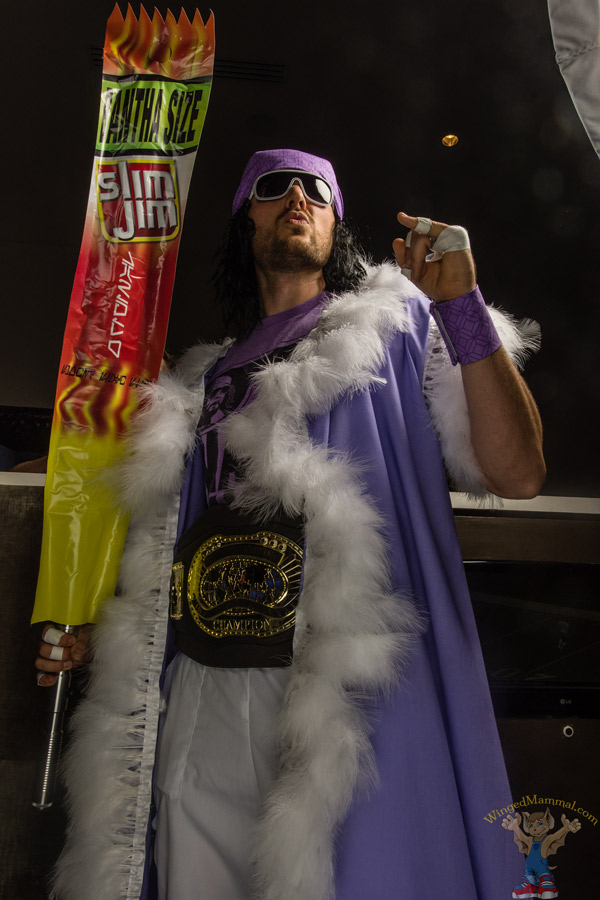 A picture of Macho Man Jedi cosplay at Dragon Con 2016 taken by Batty!