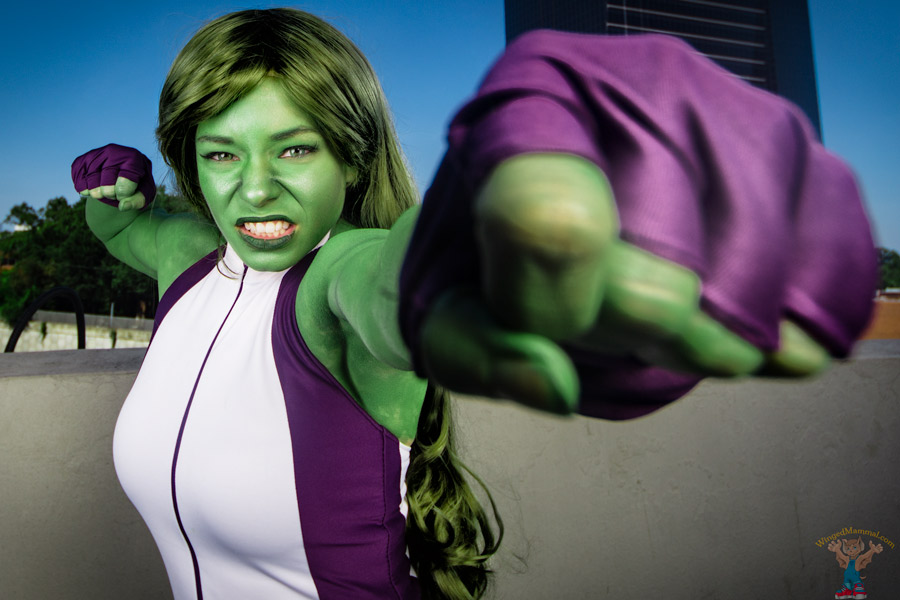 She-Hulk cosplay at Dragon Con 2017!