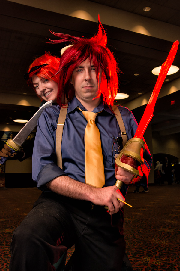Kratos and Zelos cosplay photo at PAX South 2015