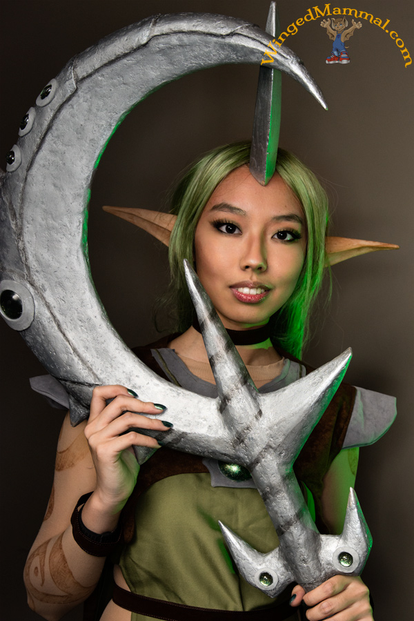 A picture of a Dryad Soraka cosplay at PAX South 2015!
