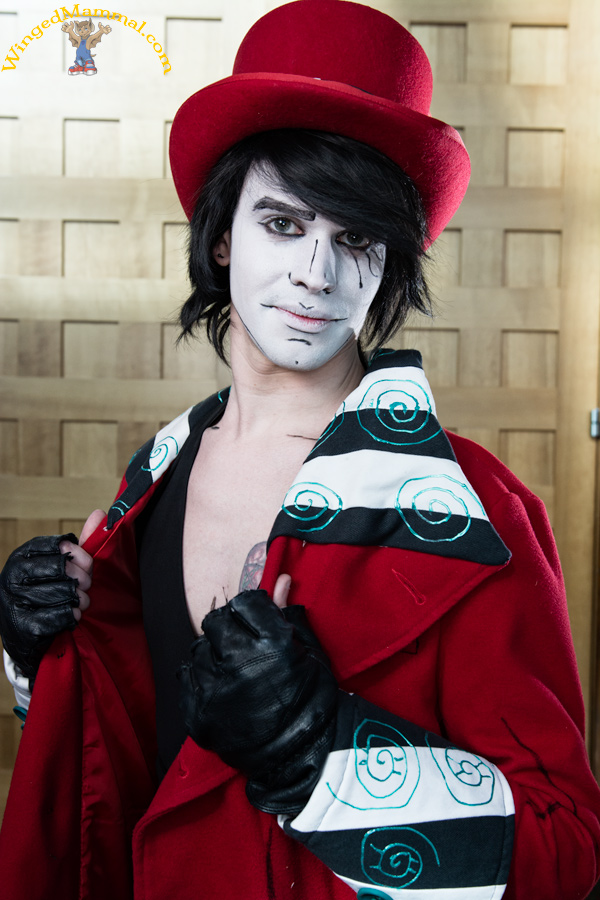 A picture of Man Moxxi cosplay at PAX South 2015!